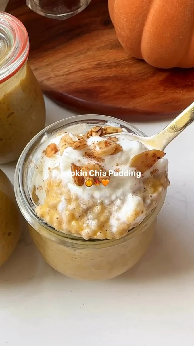 Pudin de chía y calabaza