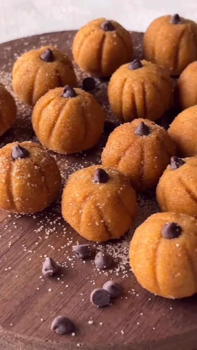 Trufas veganas de calabaza especiada