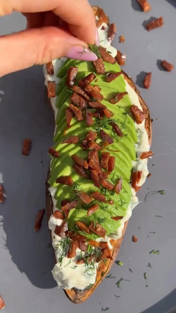 Sweet potato toast